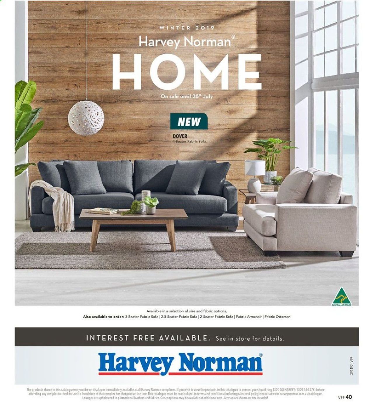 Harvey Norman Catalogue - 05/07-28/07/2019 (Page 40)