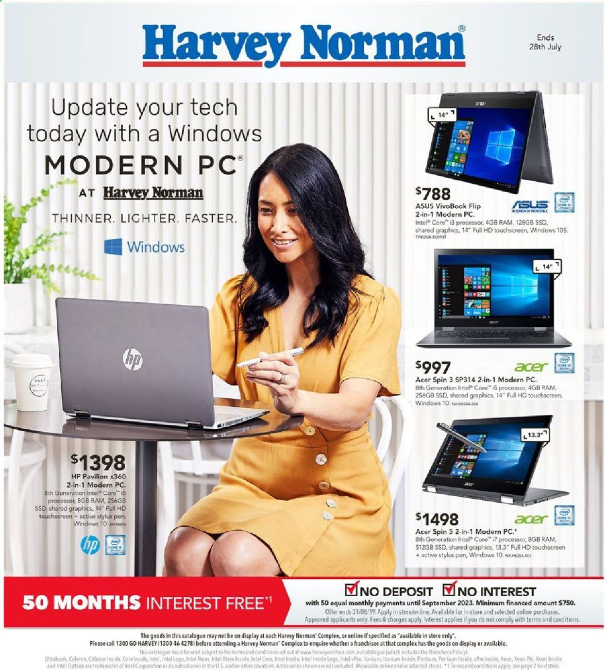 Harvey Norman Catalogue - 12/07-28/07/2019