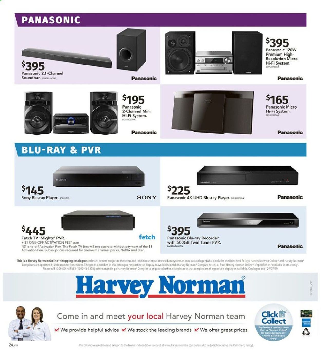 Harvey Norman Catalogue - 12/07-28/07/2019 (Page 24)