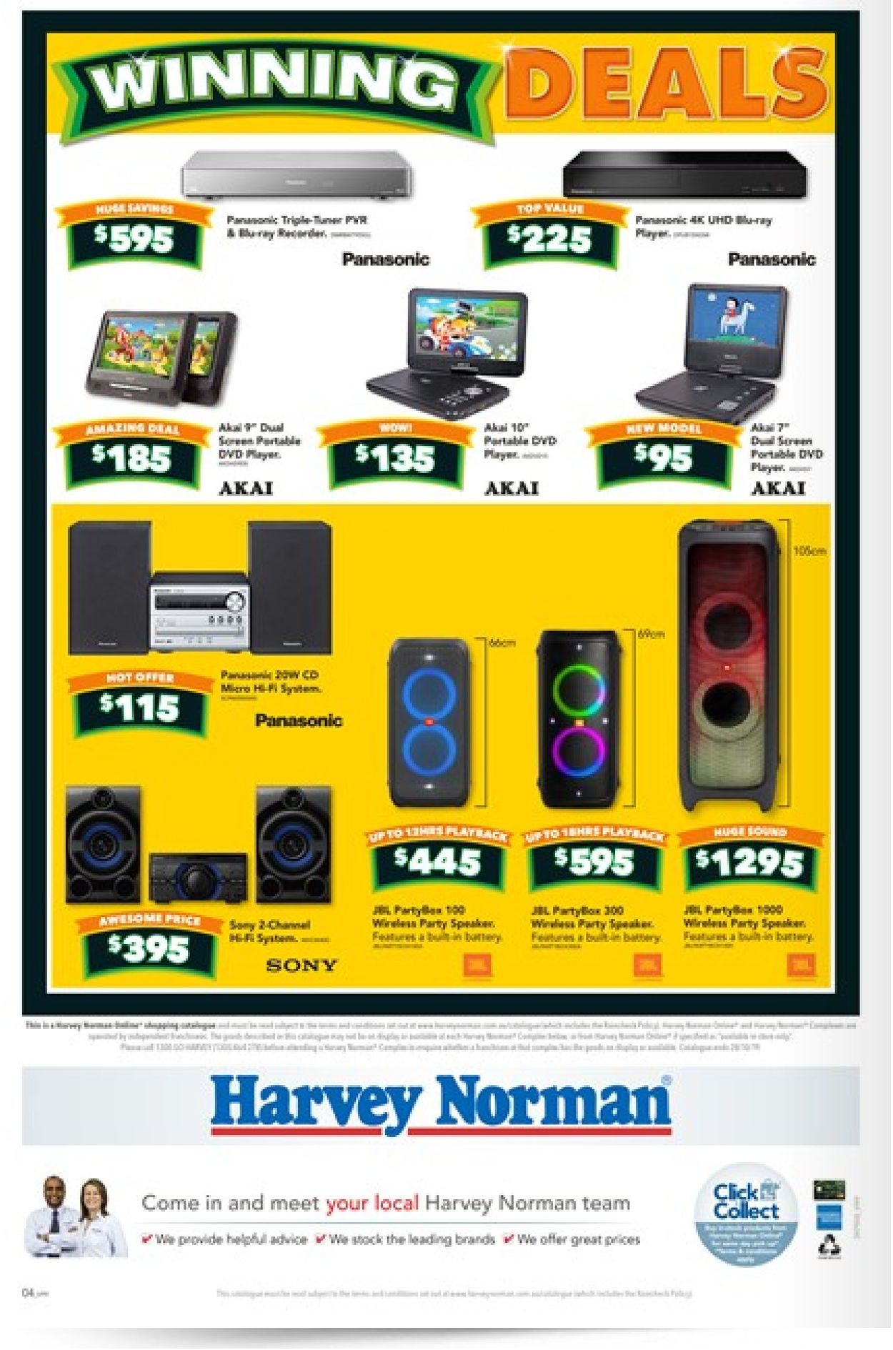 Harvey Norman Catalogue - 21/10-03/11/2019 (Page 4)