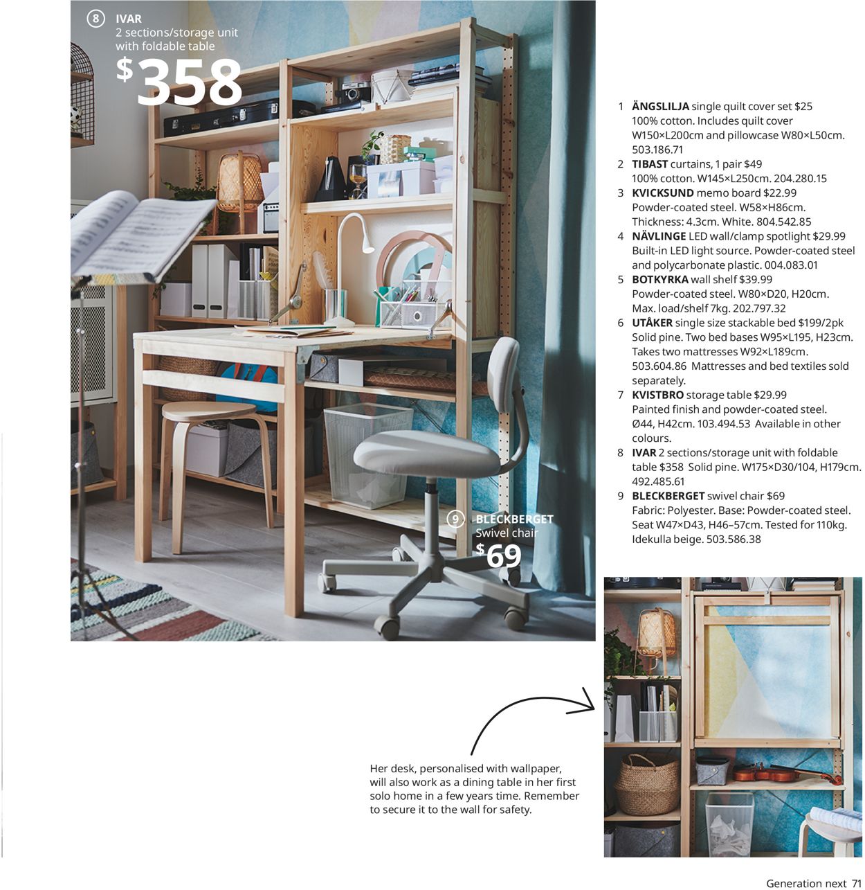 IKEA Catalogue - 01/09-31/07/2021 (Page 71)