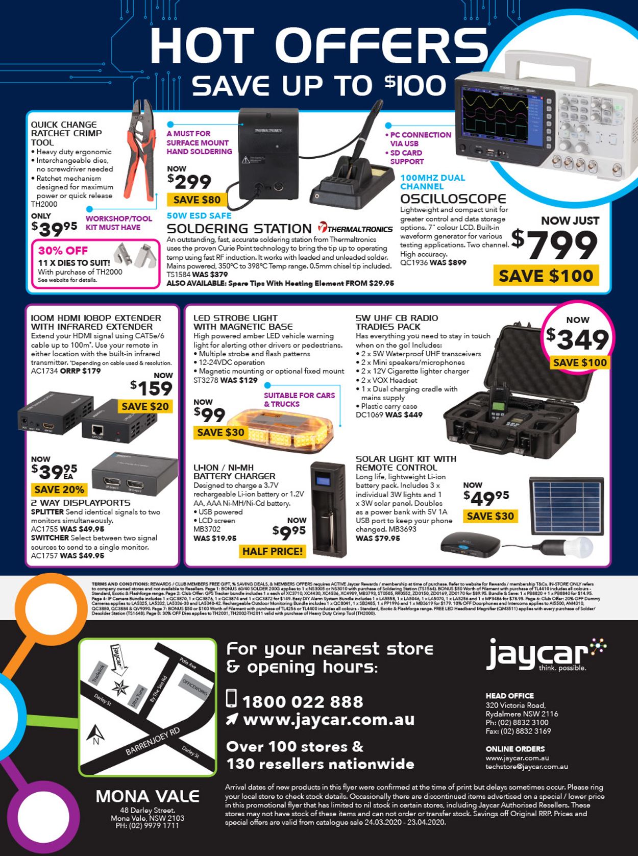 Jaycar Electronics Catalogue - 24/03-23/04/2020 (Page 8)