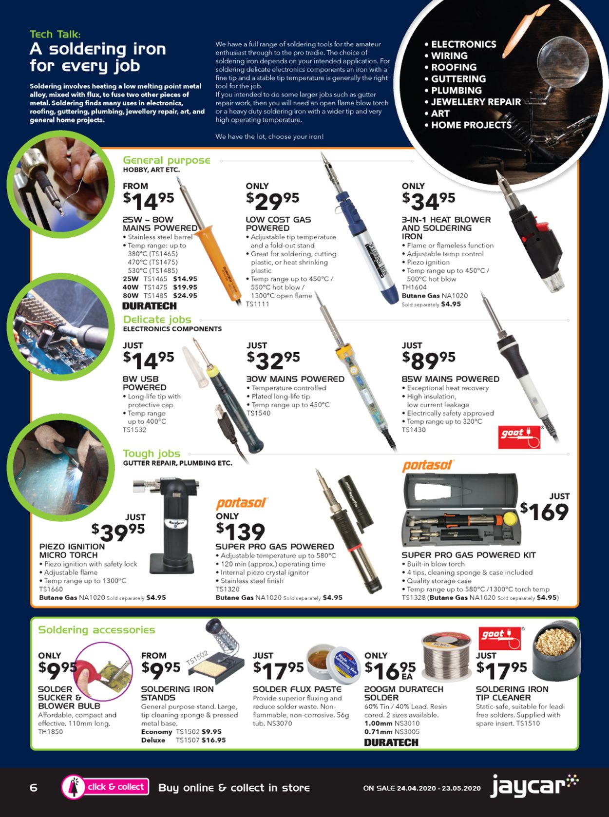 Jaycar Electronics Catalogue - 24/04-23/05/2020 (Page 6)