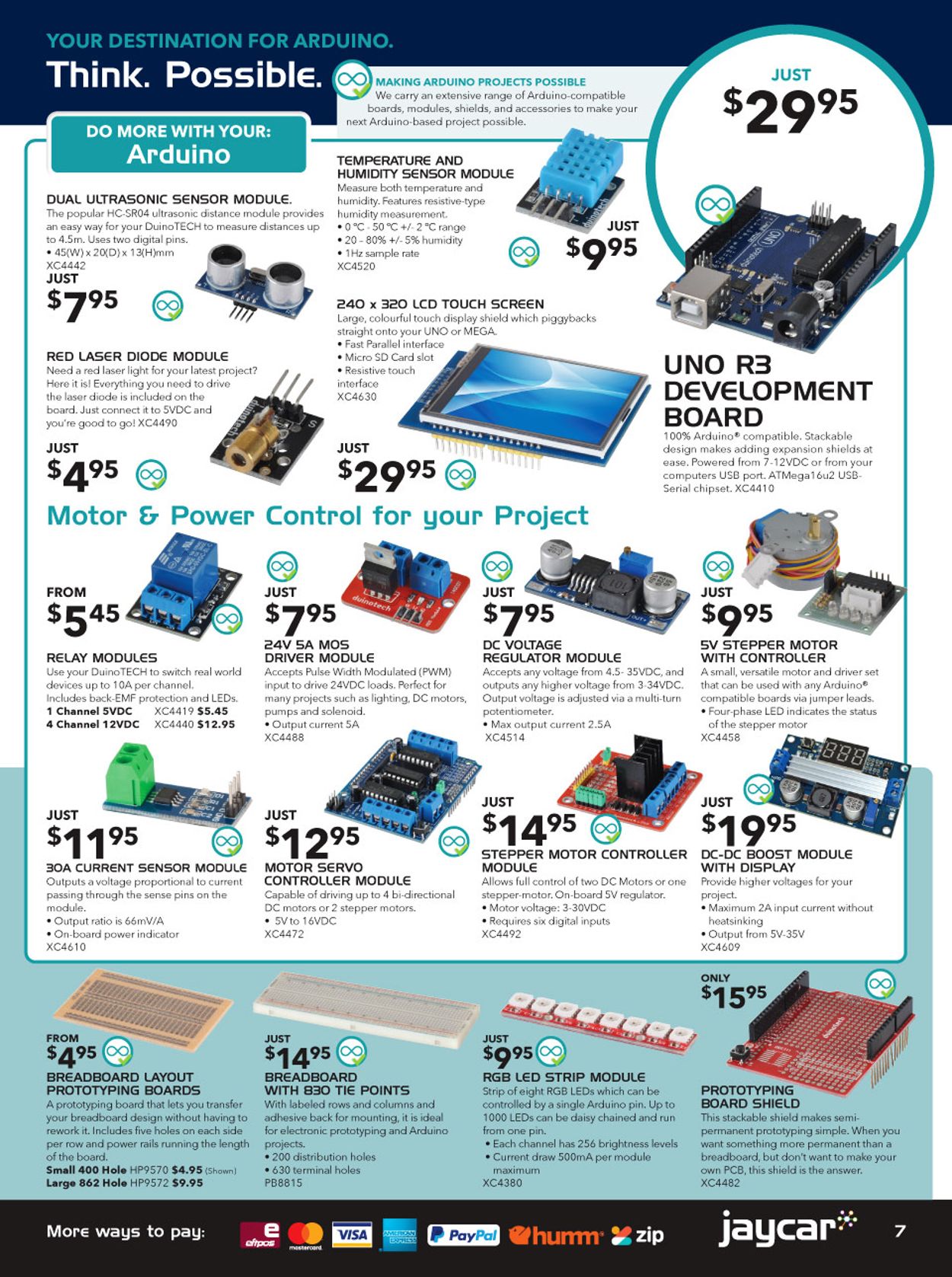 Jaycar Electronics Catalogue - 24/05-23/06/2020 (Page 7)