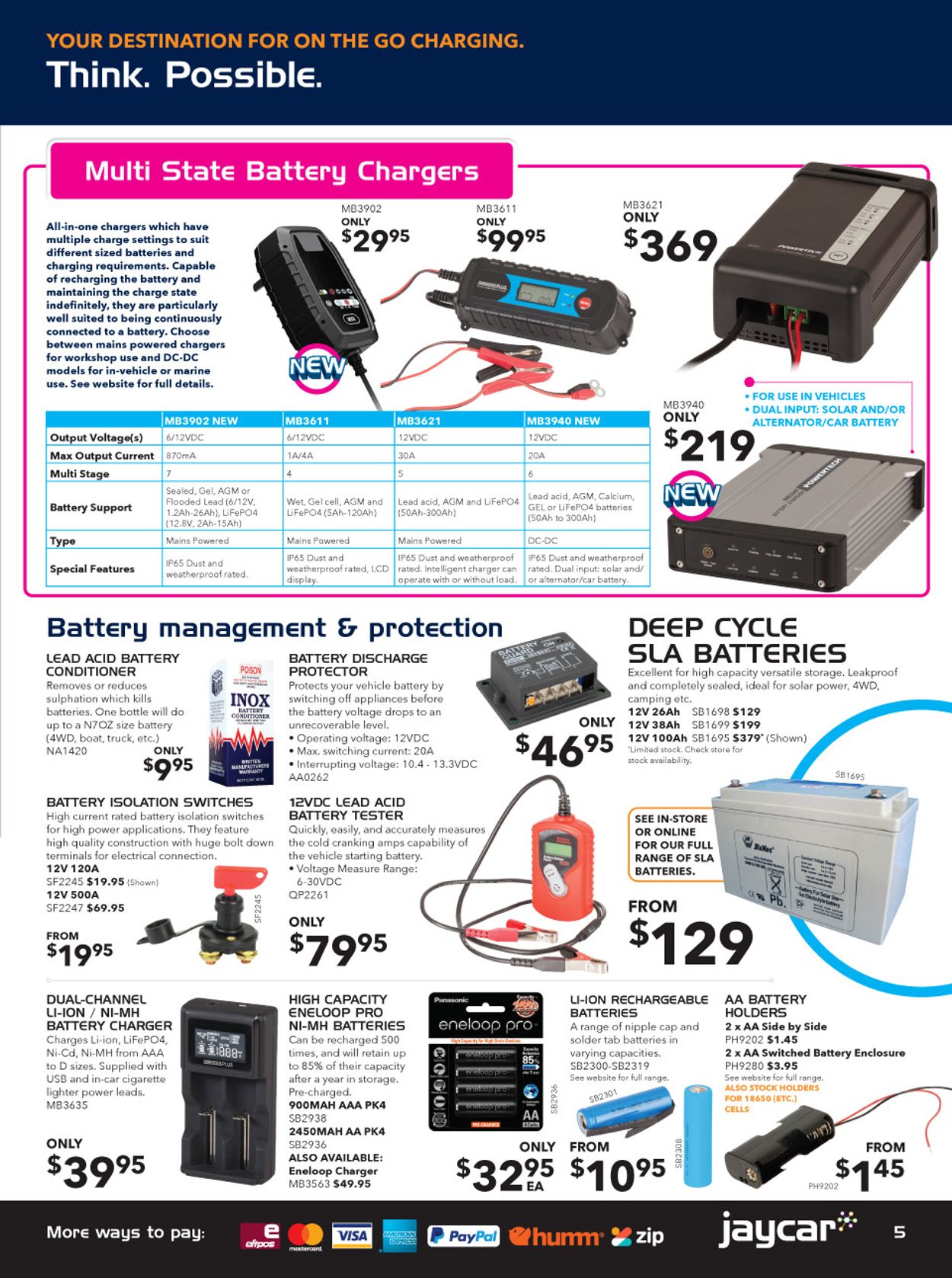 Jaycar Electronics Catalogue - 24/06-23/07/2020 (Page 5)