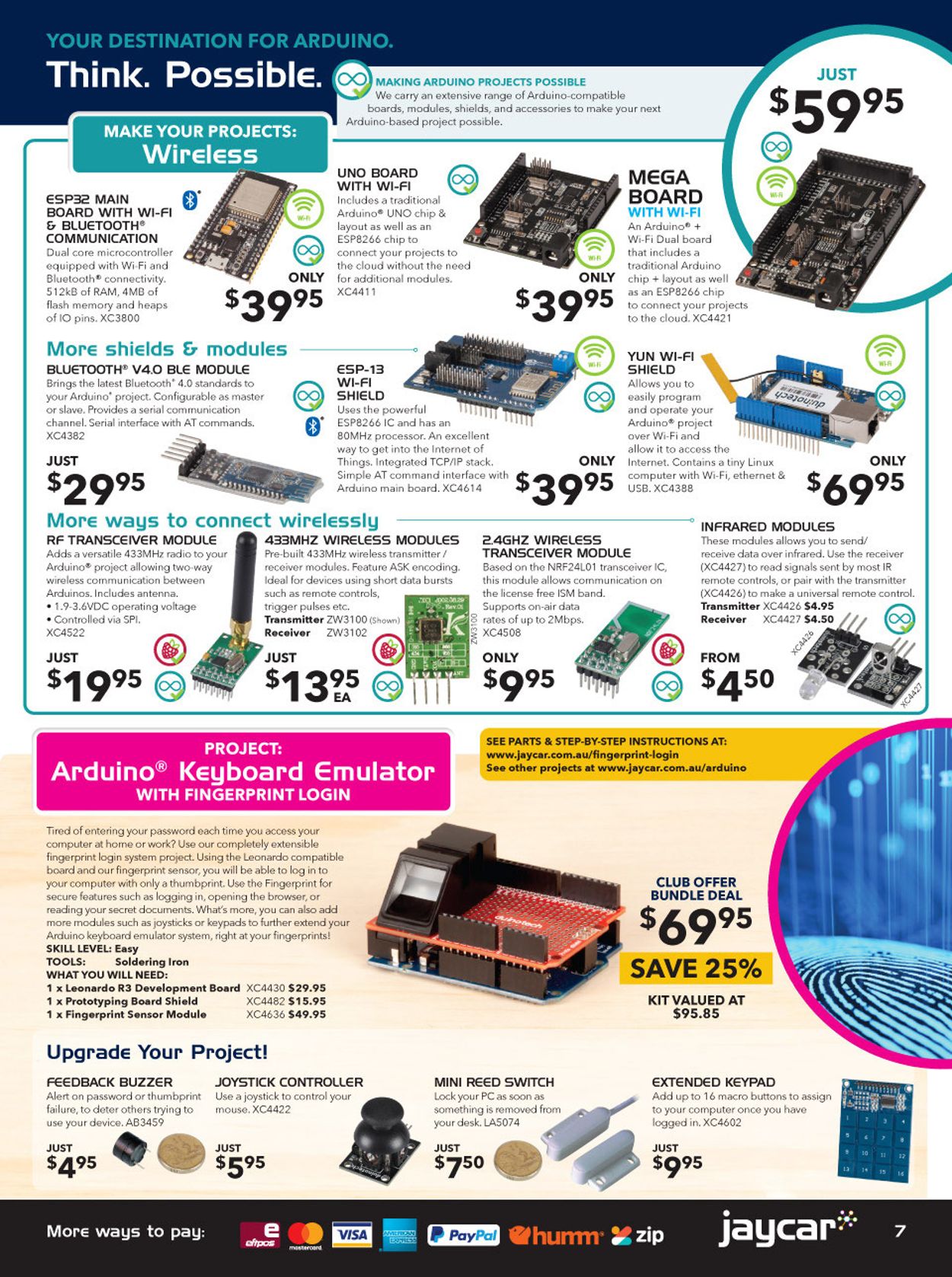 Jaycar Electronics Catalogue - 24/06-23/07/2020 (Page 7)