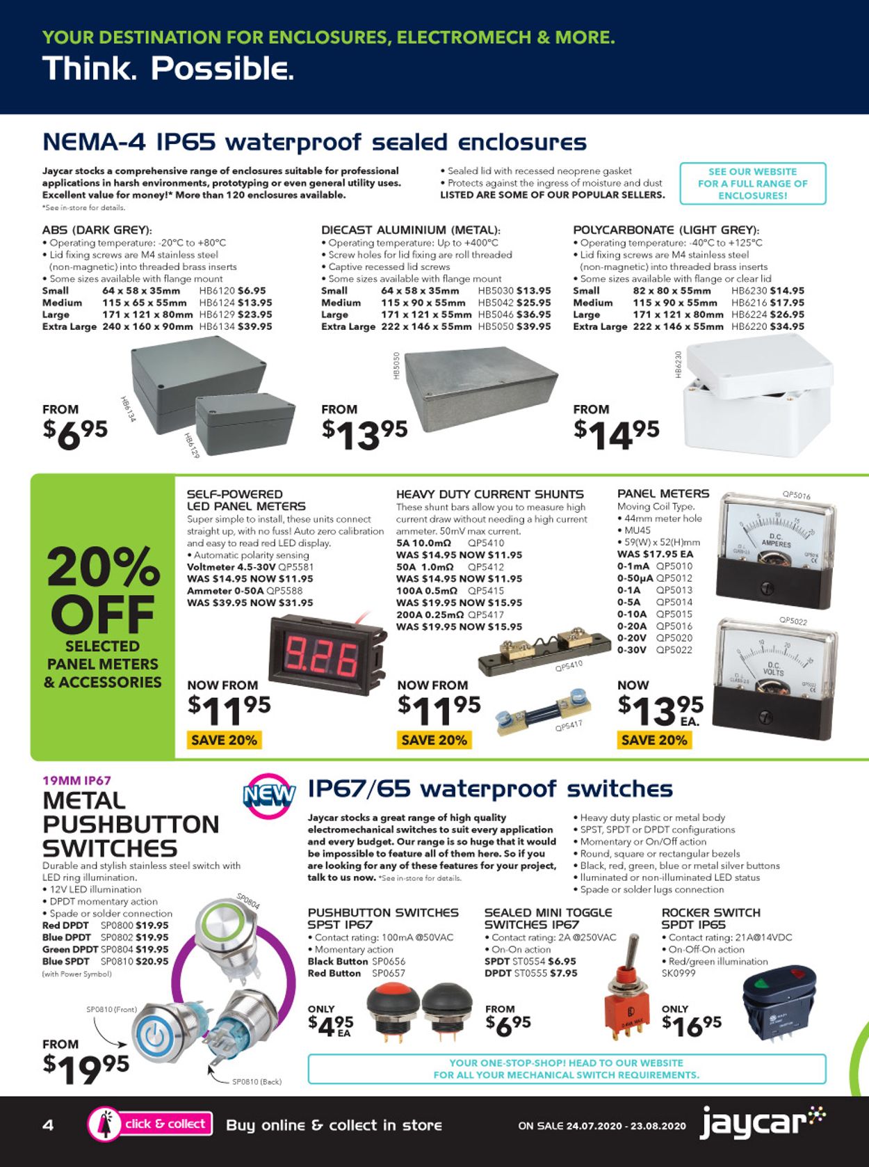 Jaycar Electronics Catalogue - 24/07-23/08/2020 (Page 4)