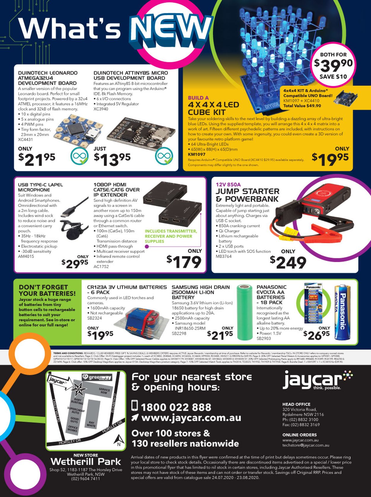 Jaycar Electronics Catalogue - 24/07-23/08/2020 (Page 8)