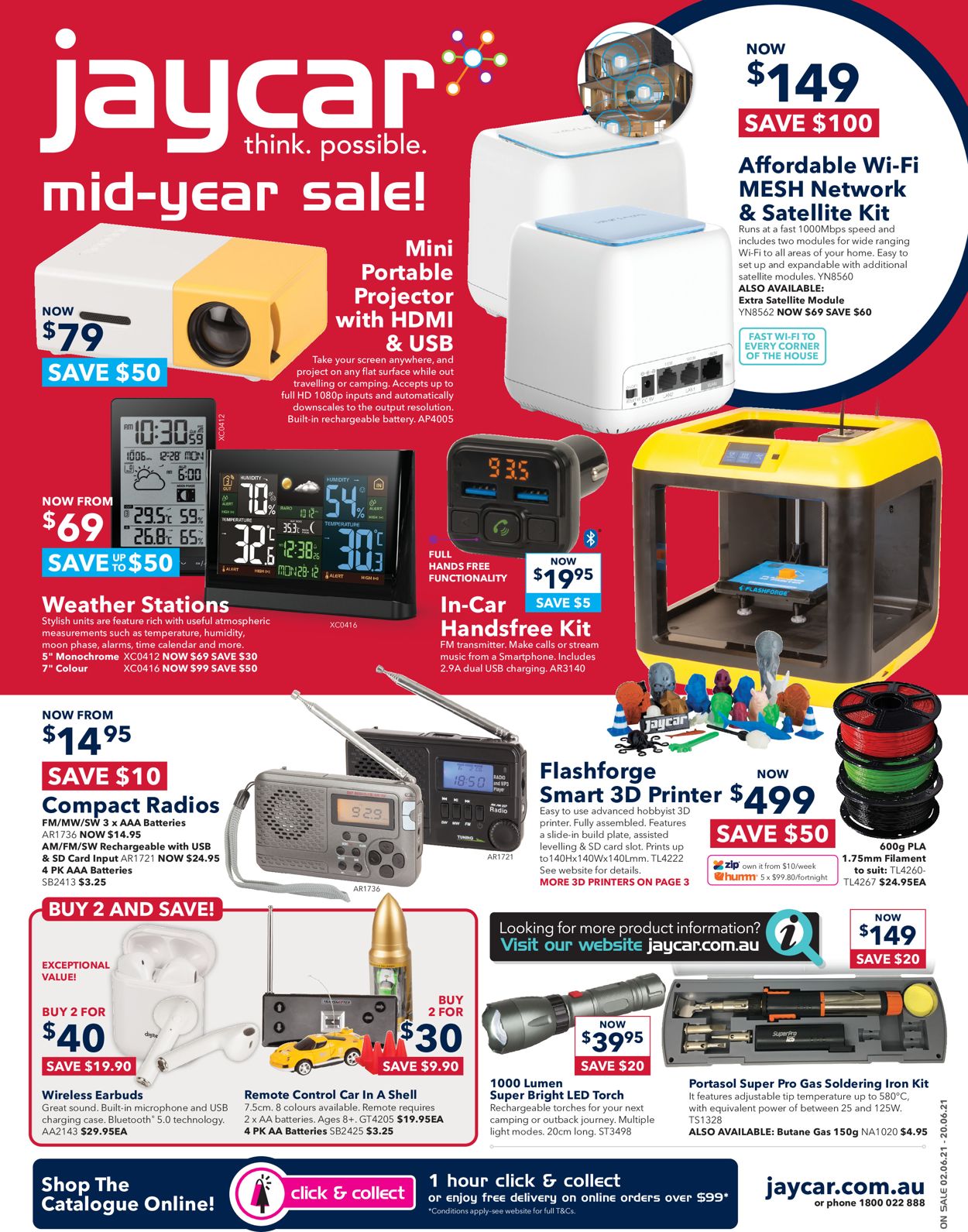 Jaycar Electronics Catalogue - 02/06-20/06/2021