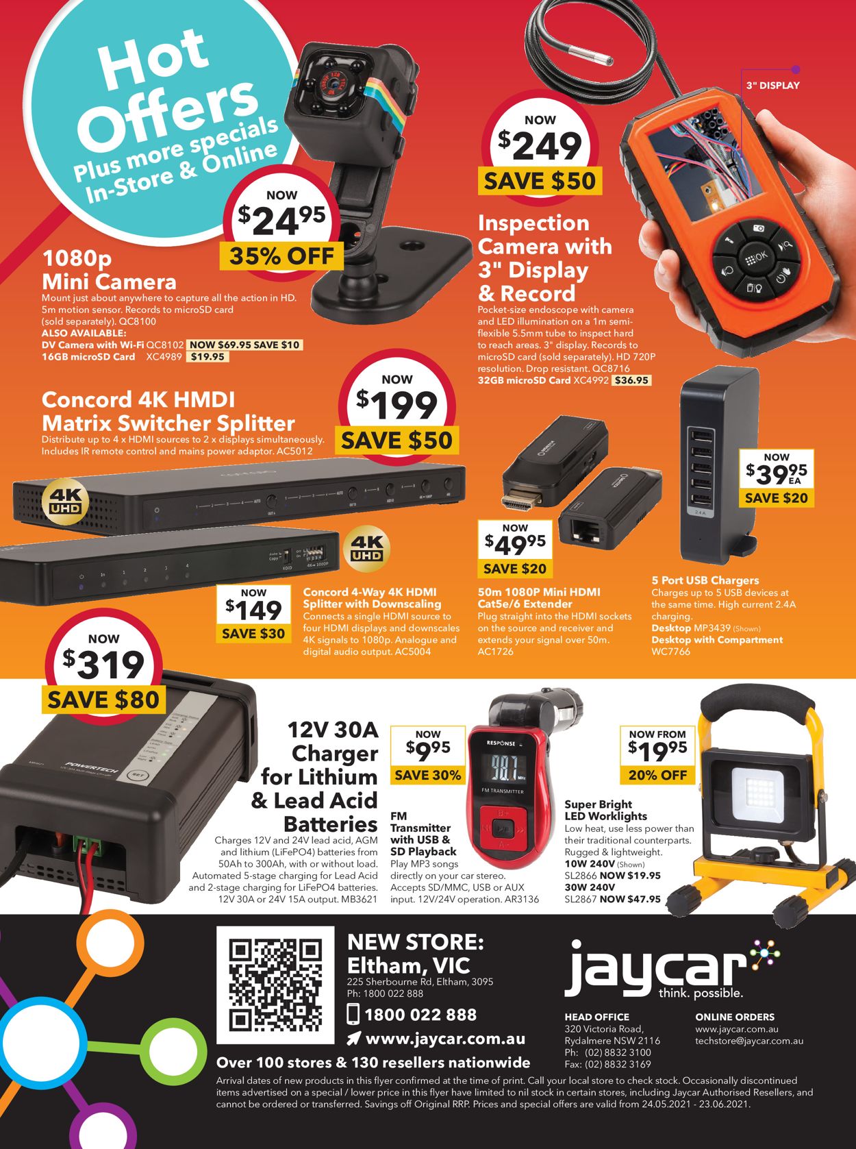 Jaycar Electronics Catalogue - 24/05-23/06/2021 (Page 8)