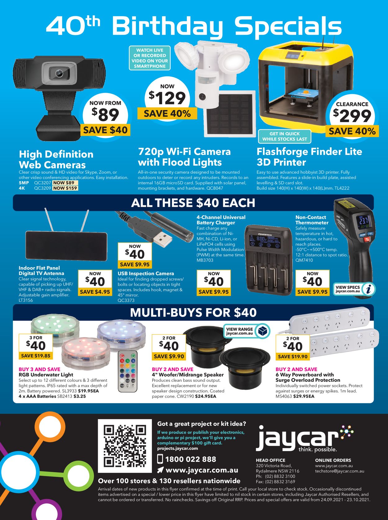 Jaycar Electronics Catalogue - 24/09-23/10/2021 (Page 8)