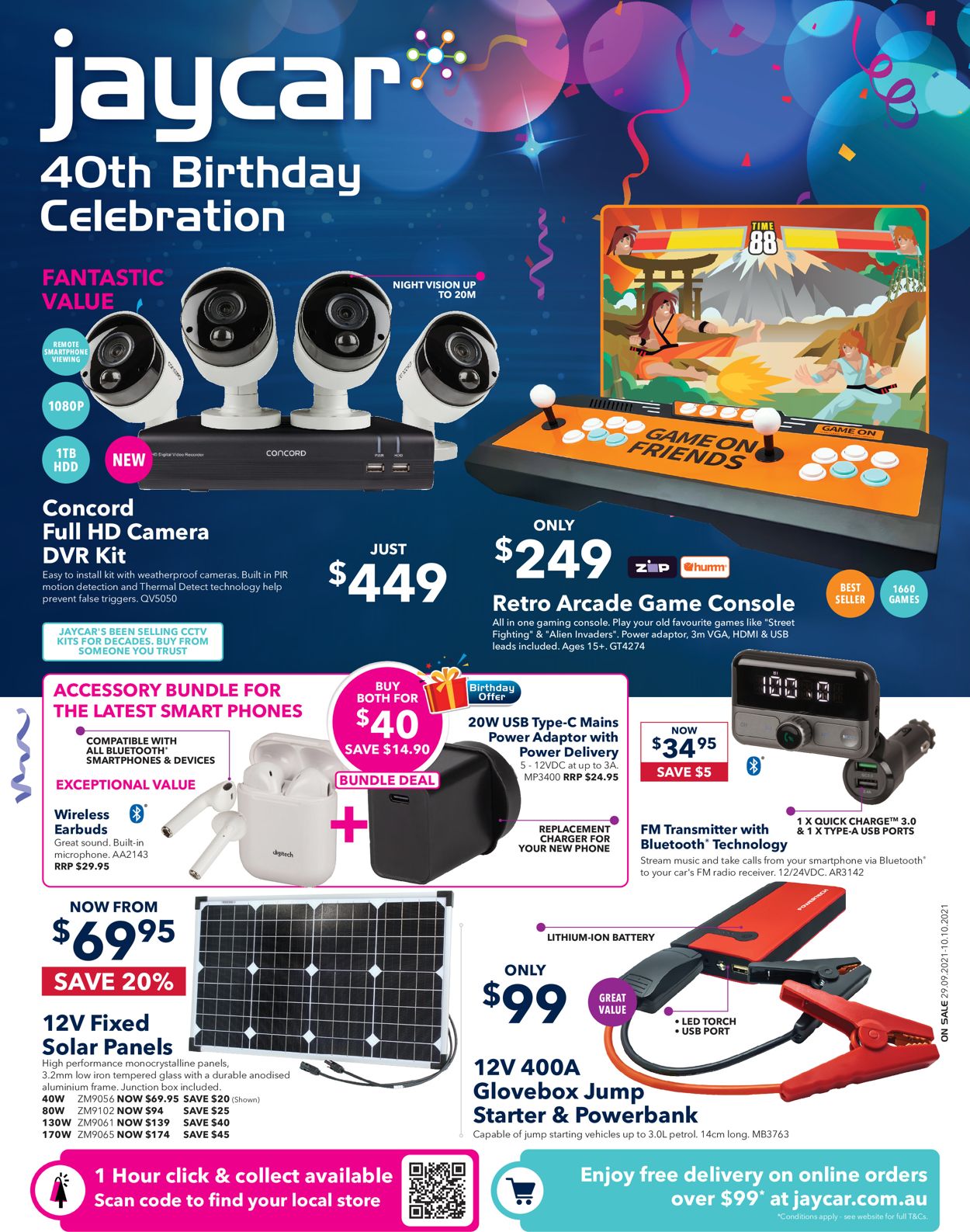 Jaycar Electronics Catalogue - 29/09-10/10/2021