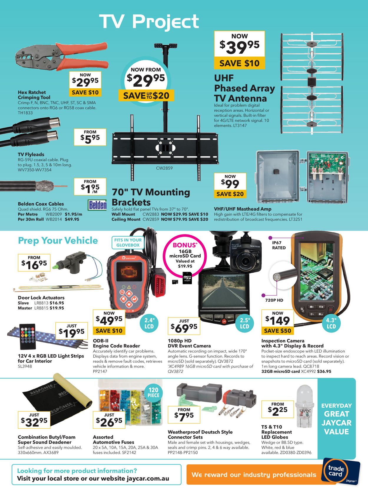 Jaycar Electronics Catalogue - 24/10-23/11/2021 (Page 7)