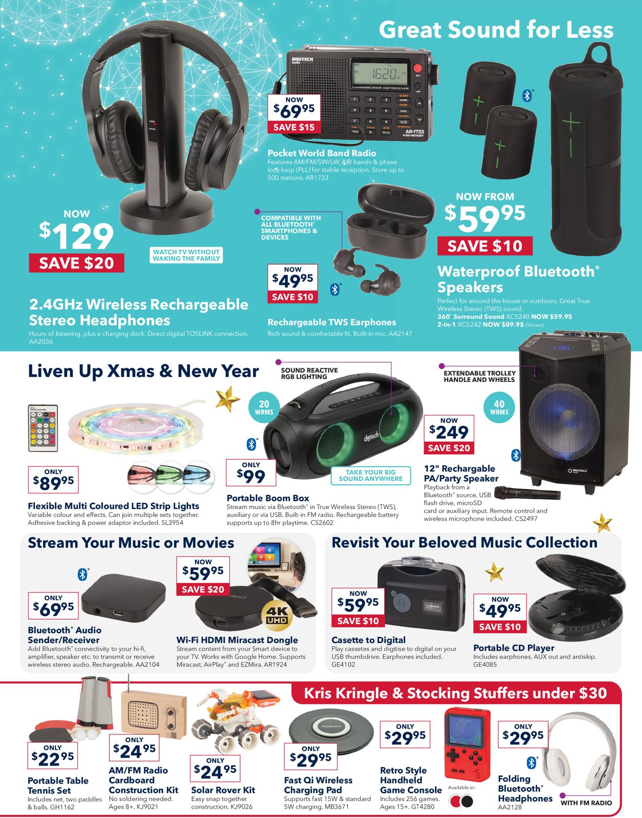 Jaycar Electronics HOLIDAYS 2021 Catalogue - 01/12-26/12/2021 (Page 5)