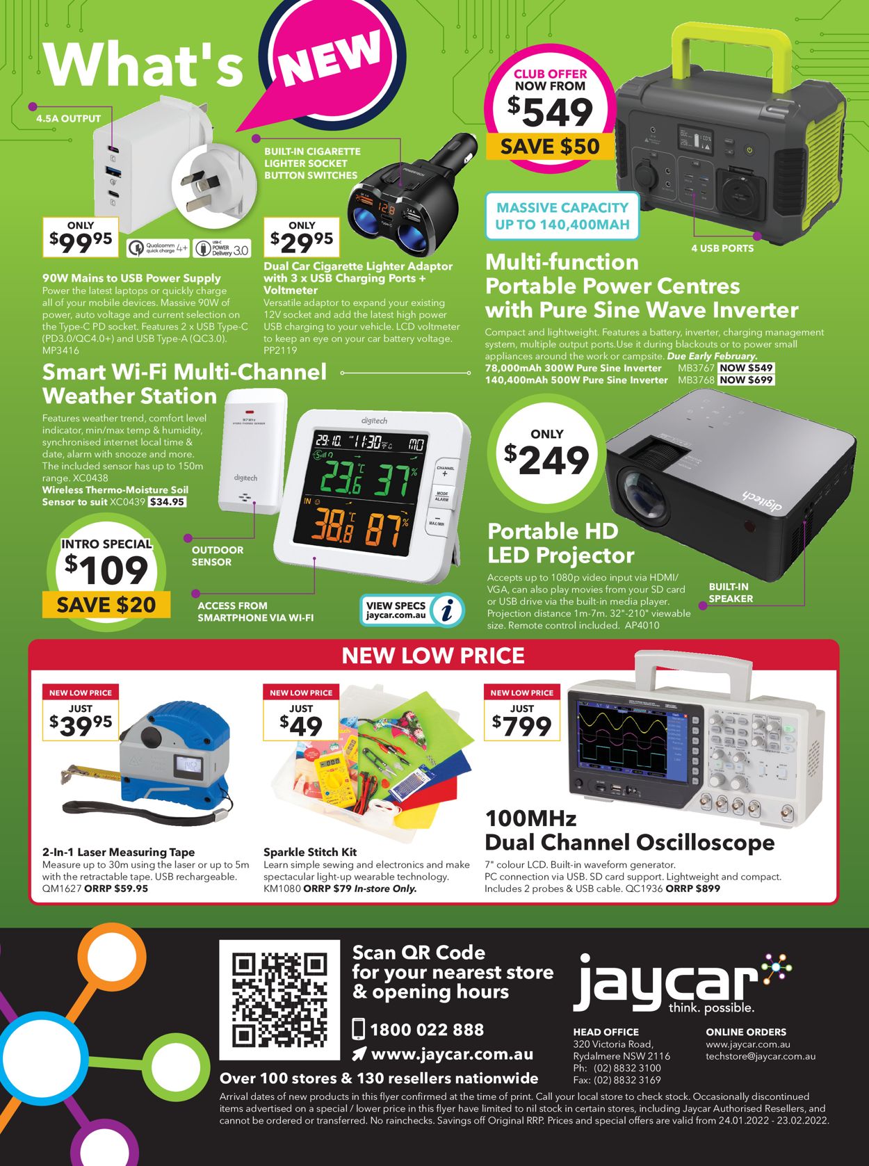 Jaycar Electronics Catalogue - 24/01-23/02/2022 (Page 8)