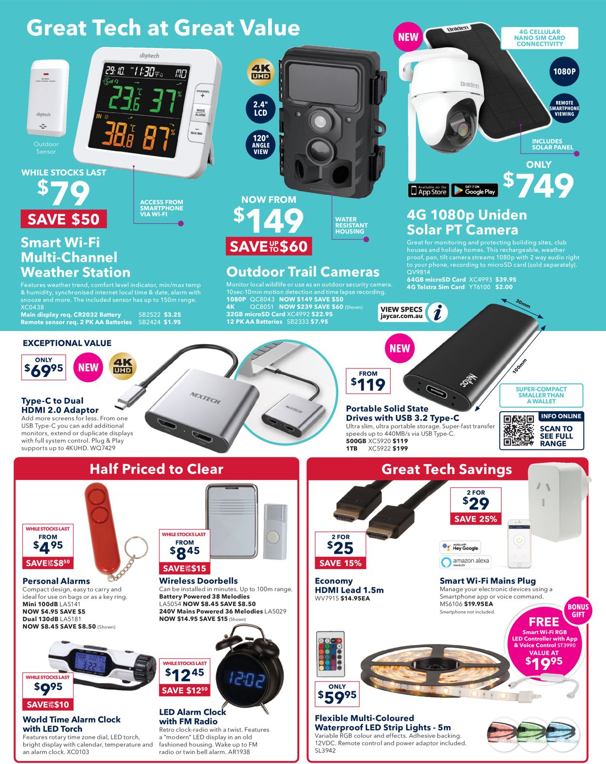 Jaycar Electronics Catalogue - 04/05-15/05/2022 (Page 4)