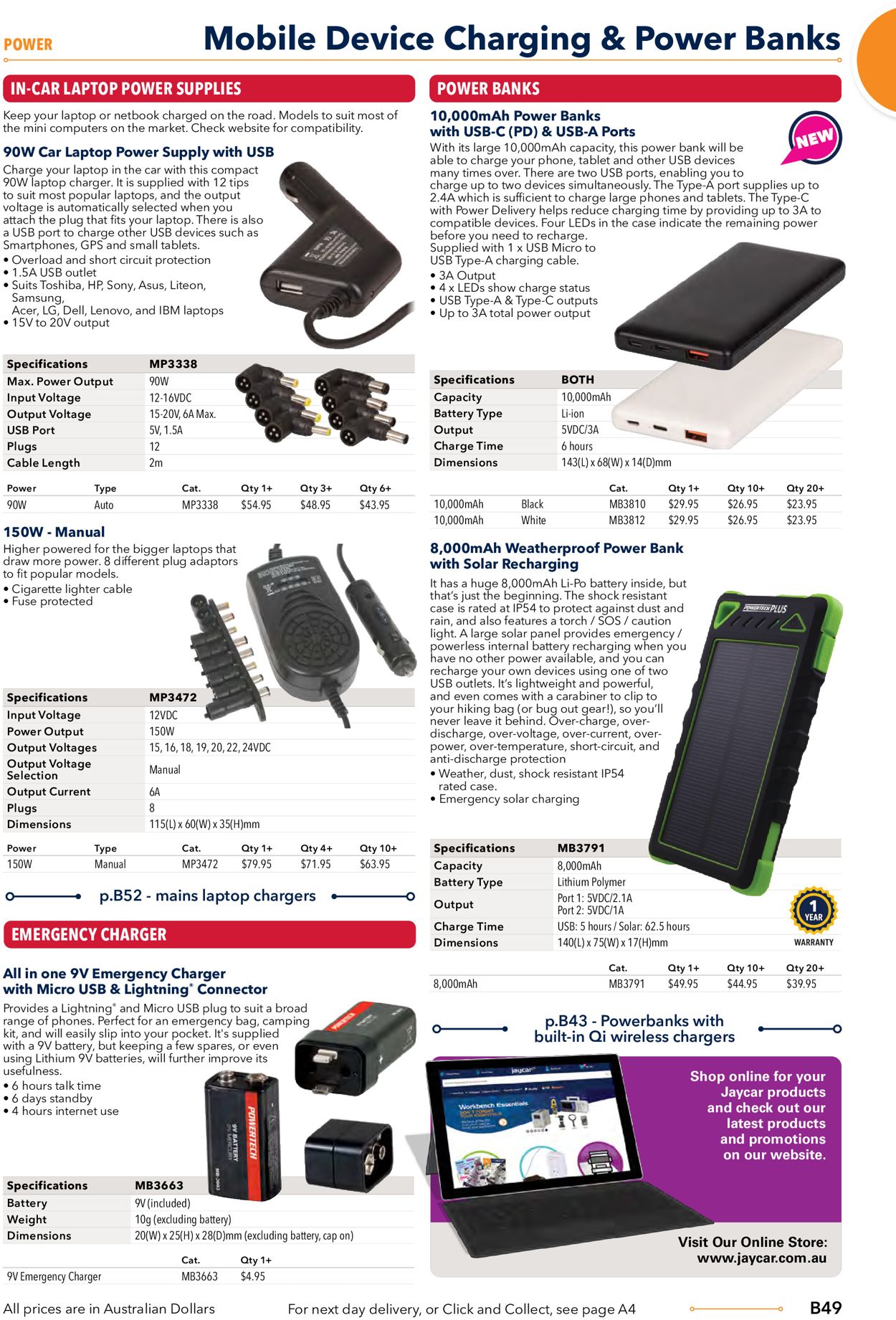 Jaycar Electronics Catalogue - 23/06-30/09/2022 (Page 49)