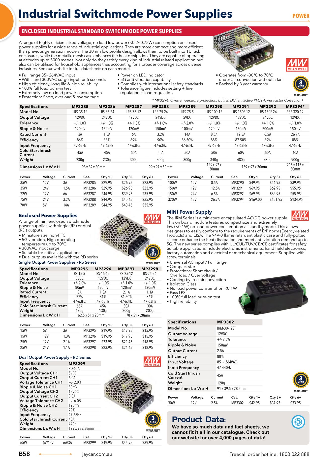 Jaycar Electronics Catalogue - 23/06-30/09/2022 (Page 58)