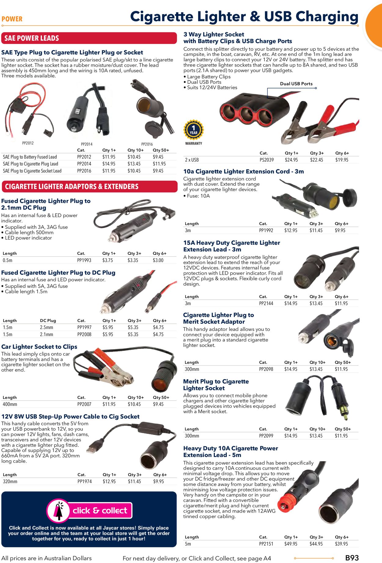 Jaycar Electronics Catalogue - 23/06-30/09/2022 (Page 93)