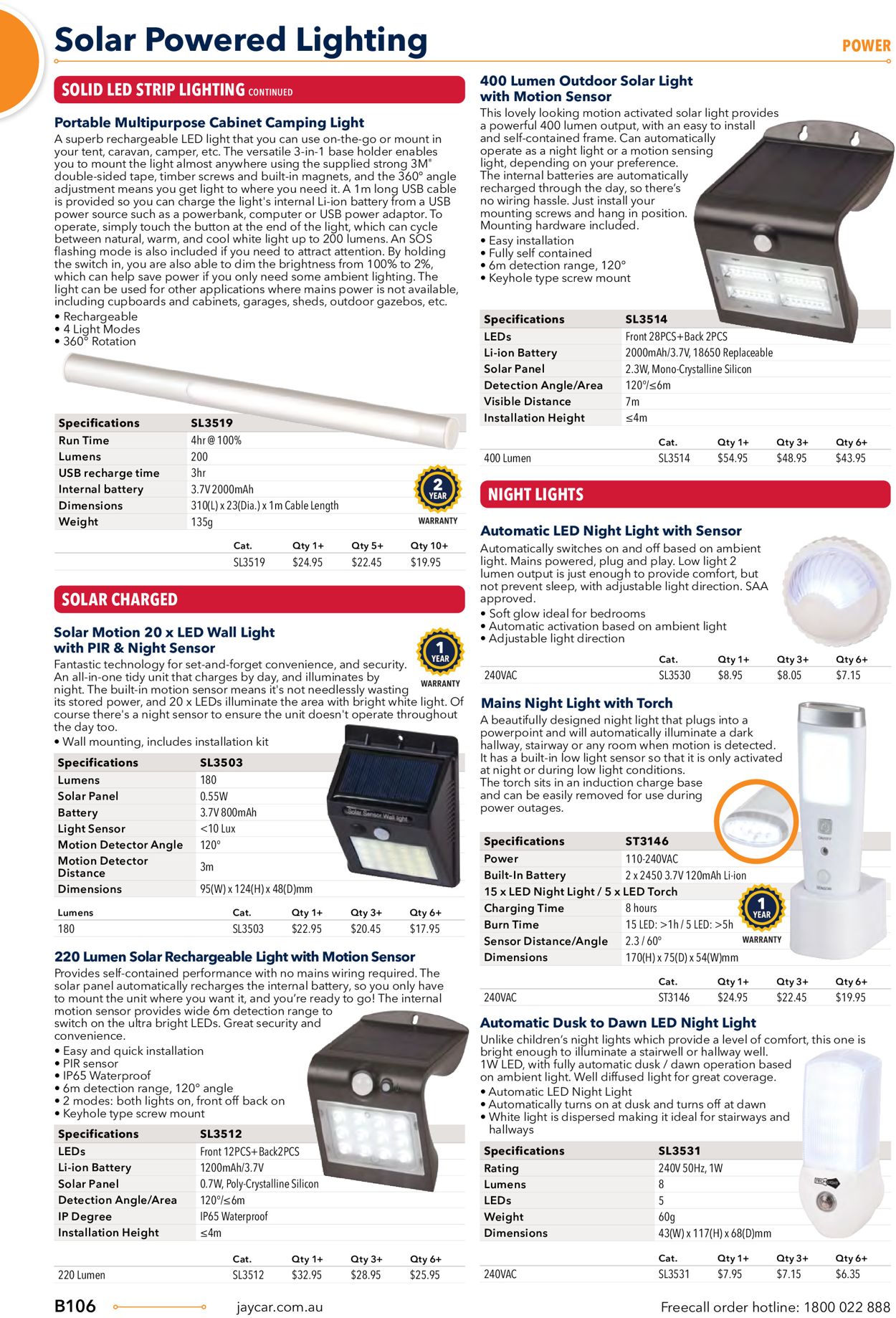 Jaycar Electronics Catalogue - 23/06-30/09/2022 (Page 106)