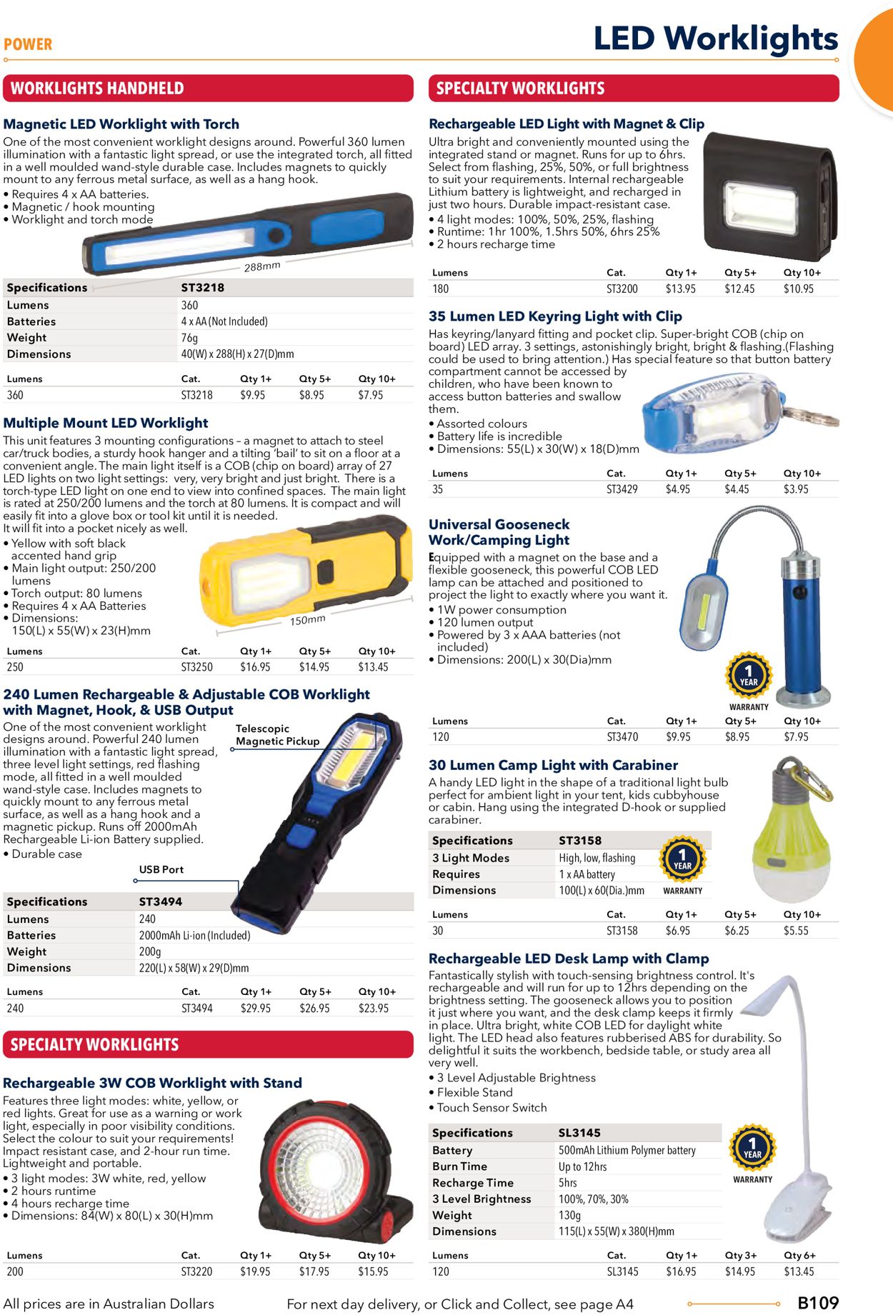 Jaycar Electronics Catalogue - 23/06-30/09/2022 (Page 109)
