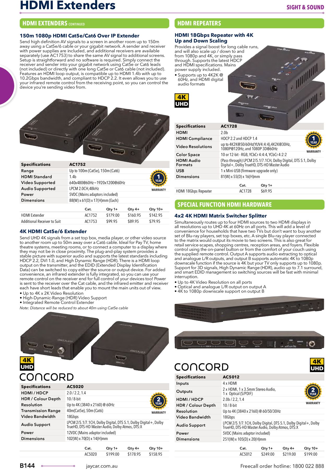 Jaycar Electronics Catalogue - 23/06-30/09/2022 (Page 144)