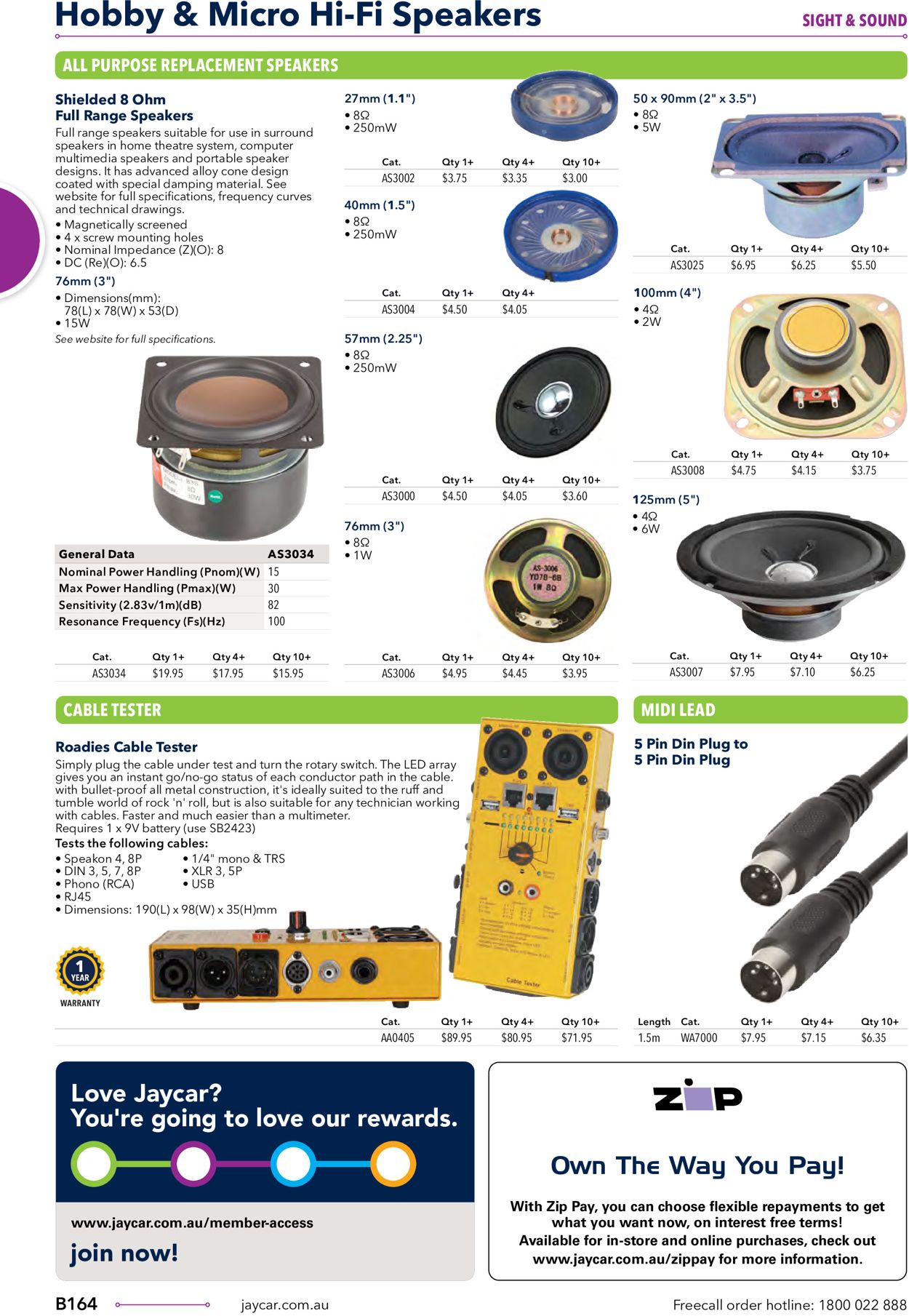 Jaycar Electronics Catalogue - 23/06-30/09/2022 (Page 164)