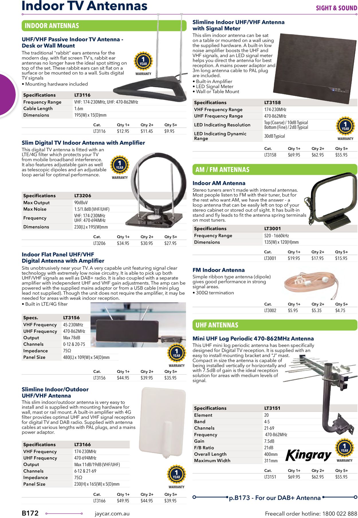 Jaycar Electronics Catalogue - 23/06-30/09/2022 (Page 172)
