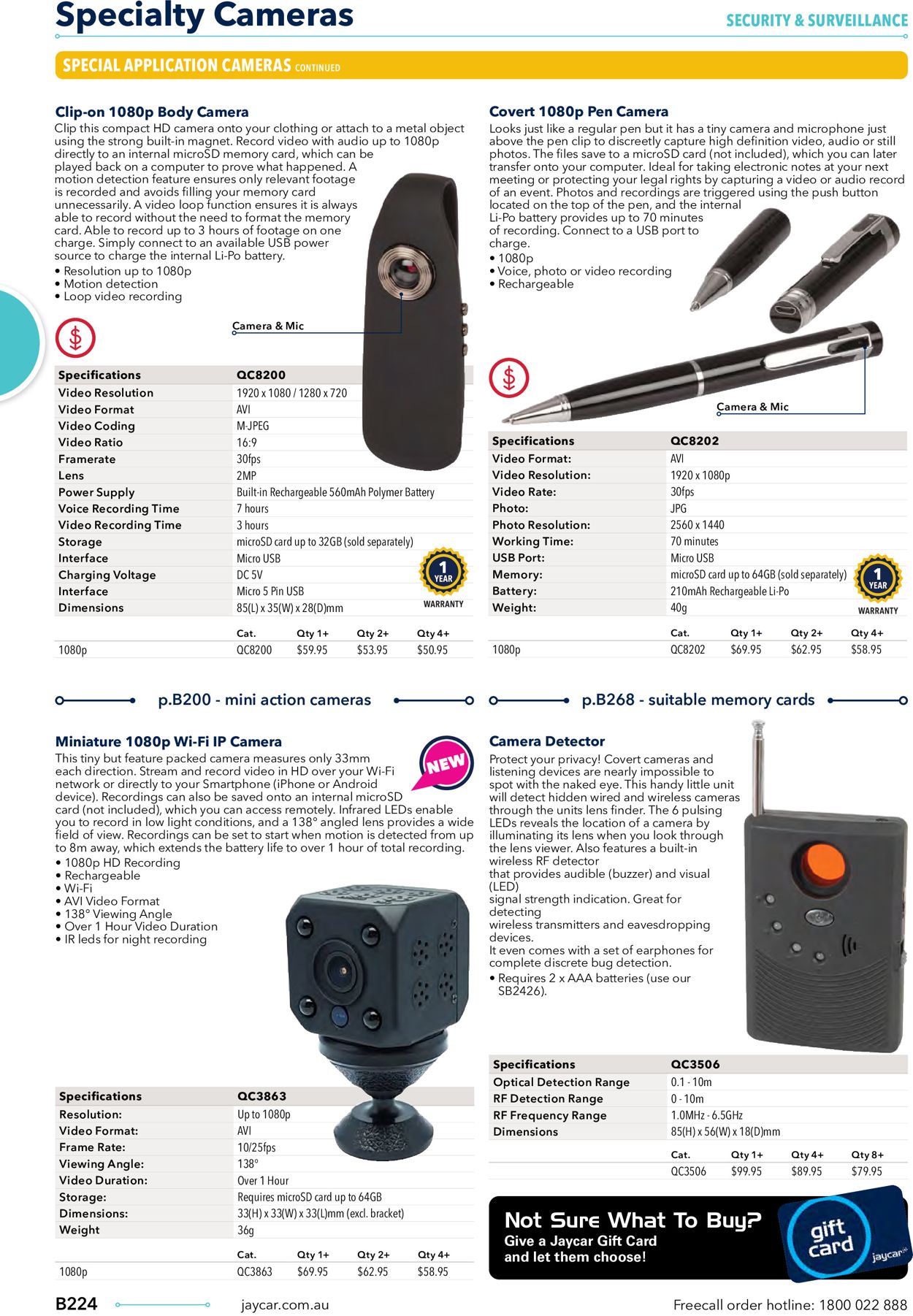 Jaycar Electronics Catalogue - 23/06-30/09/2022 (Page 224)
