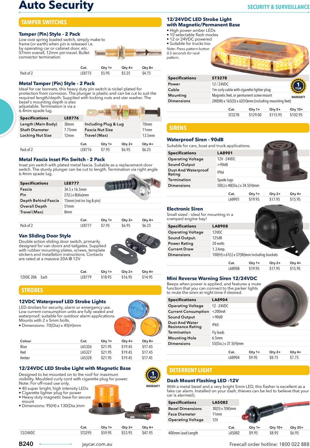 Jaycar Electronics Catalogue - 23/06-30/09/2022 (Page 240)