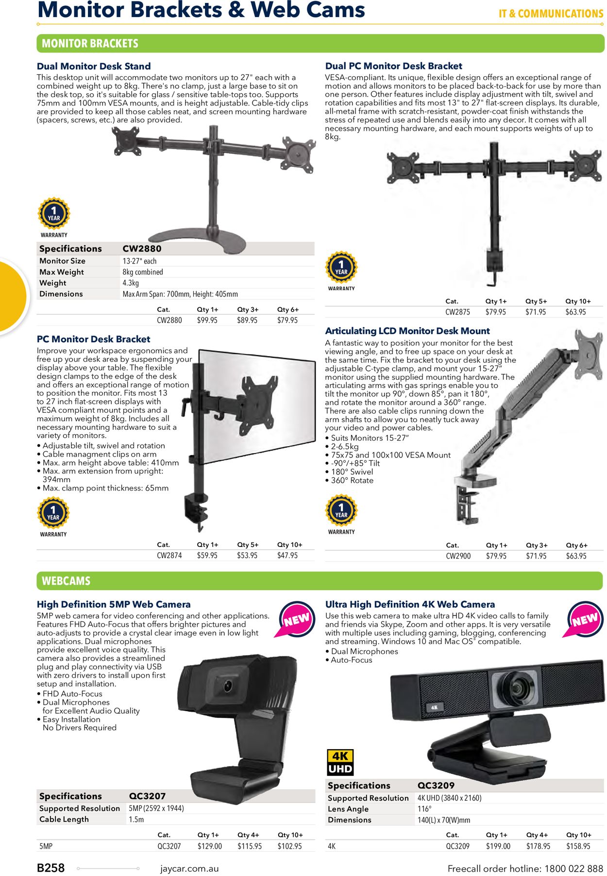 Jaycar Electronics Catalogue - 23/06-30/09/2022 (Page 258)