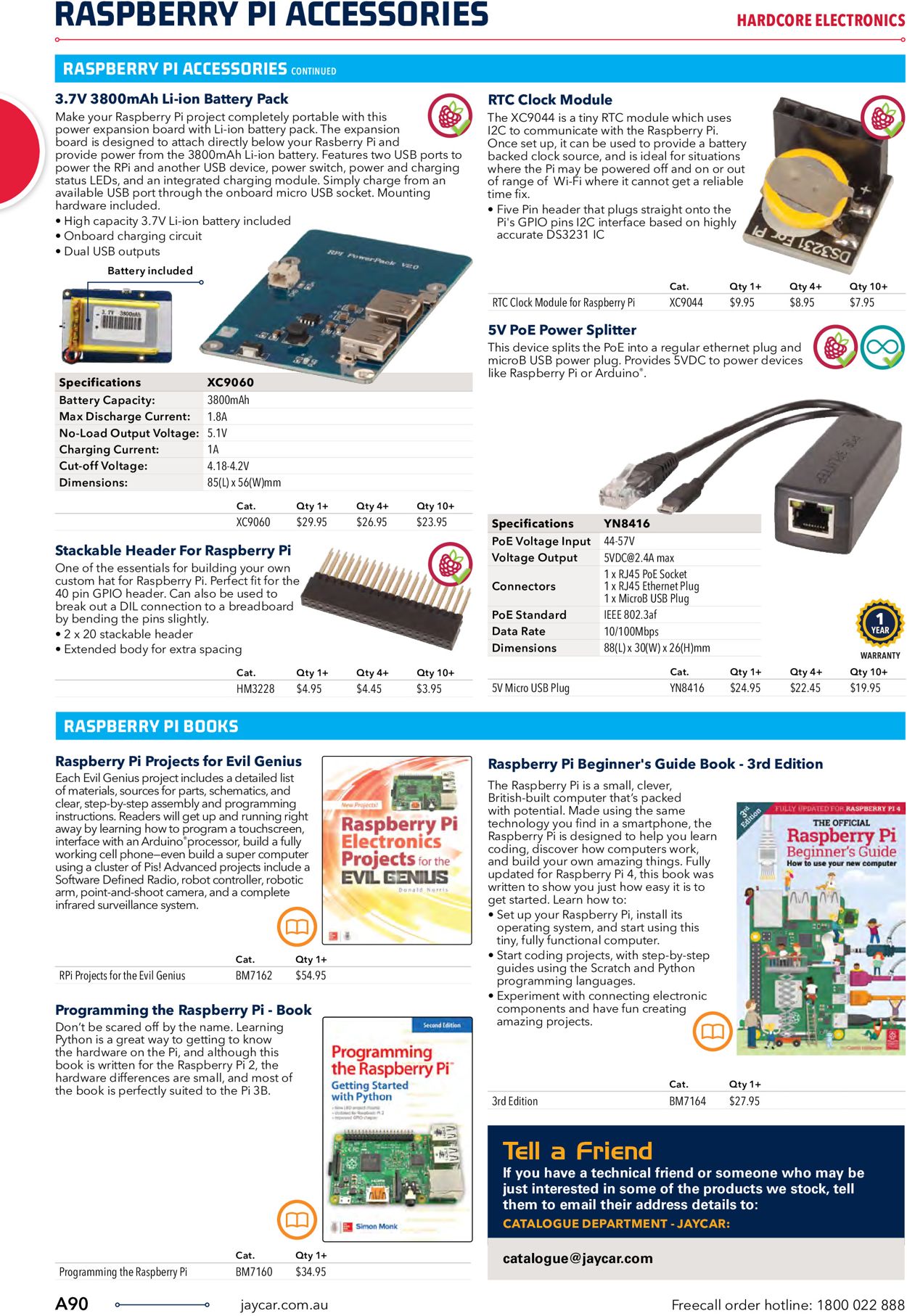 Jaycar Electronics Catalogue - 23/06-30/09/2022 (Page 90)