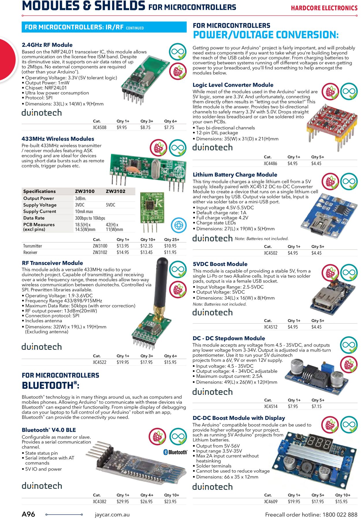 Jaycar Electronics Catalogue - 23/06-30/09/2022 (Page 96)