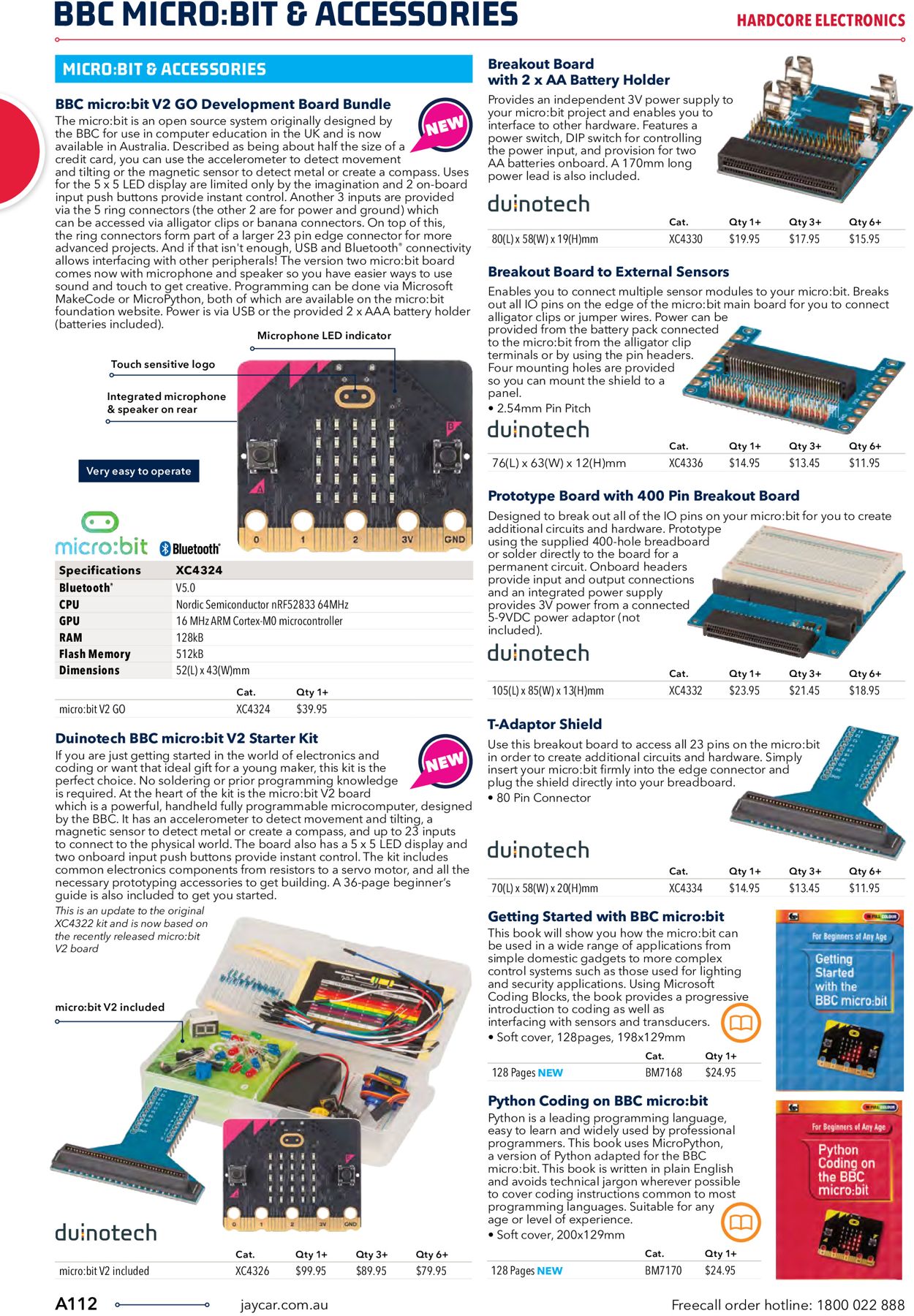 Jaycar Electronics Catalogue - 23/06-30/09/2022 (Page 112)