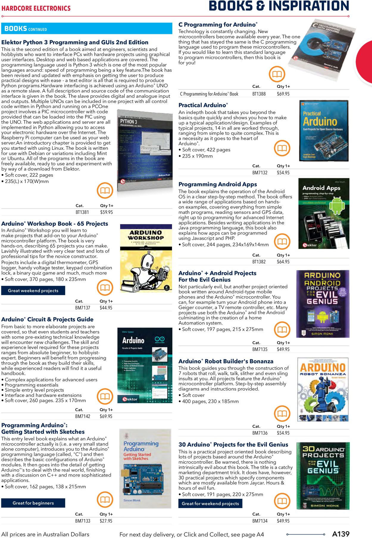Jaycar Electronics Catalogue - 23/06-30/09/2022 (Page 139)