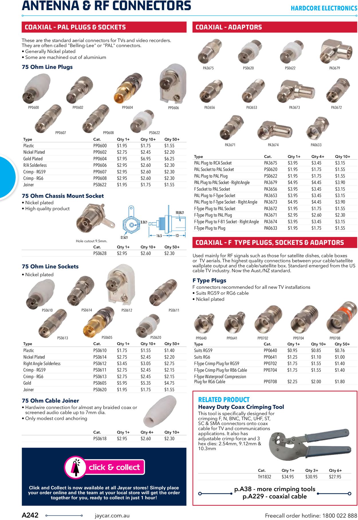 Jaycar Electronics Catalogue - 23/06-30/09/2022 (Page 242)