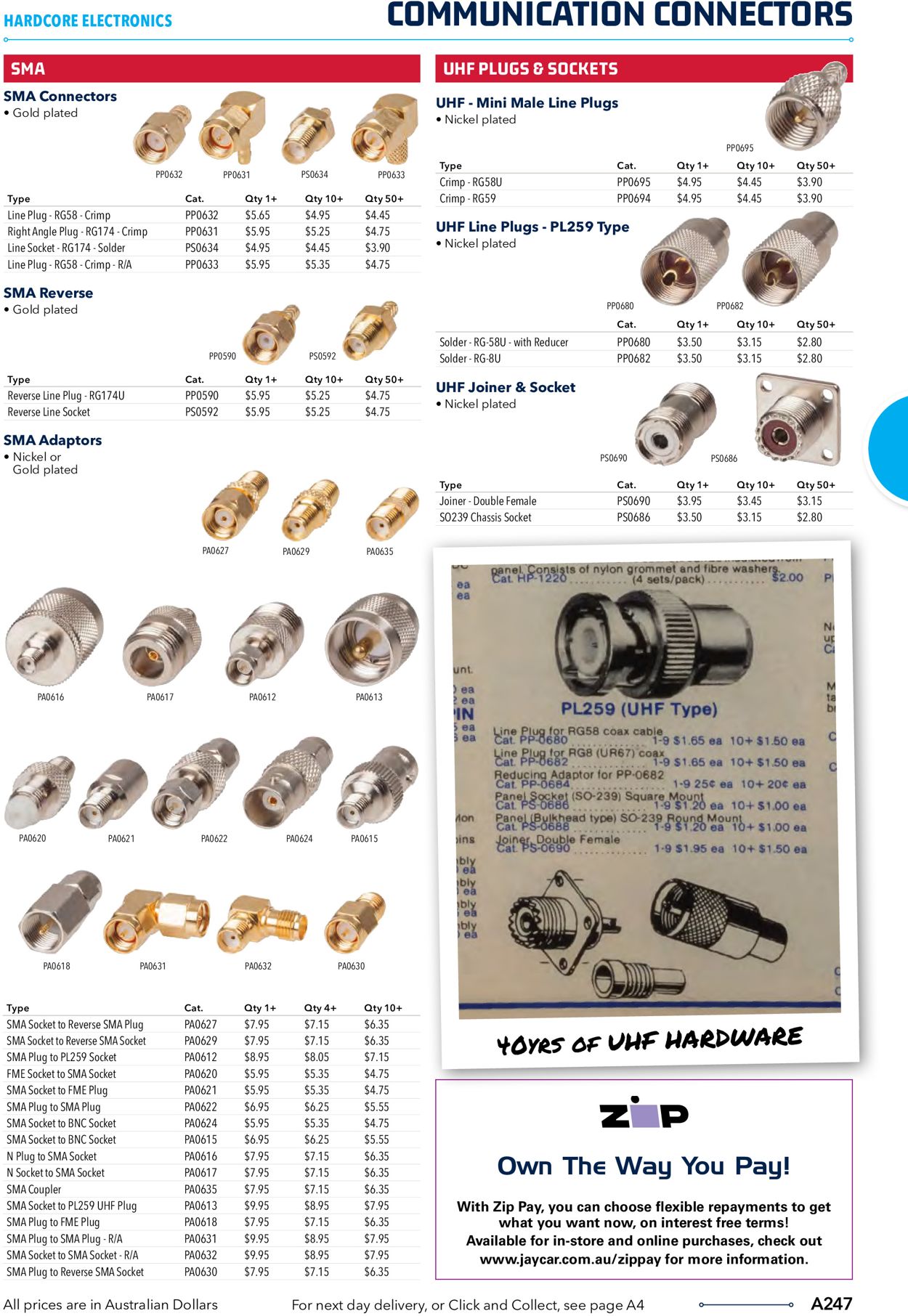 Jaycar Electronics Catalogue - 23/06-30/09/2022 (Page 247)