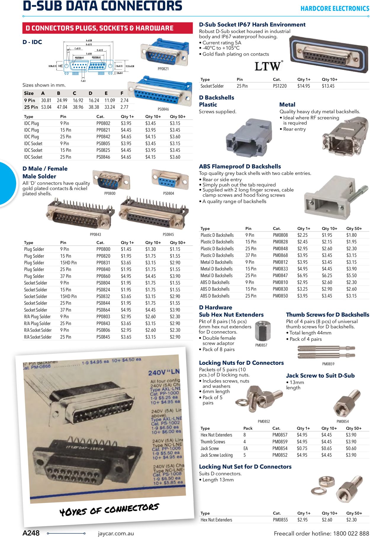 Jaycar Electronics Catalogue - 23/06-30/09/2022 (Page 248)