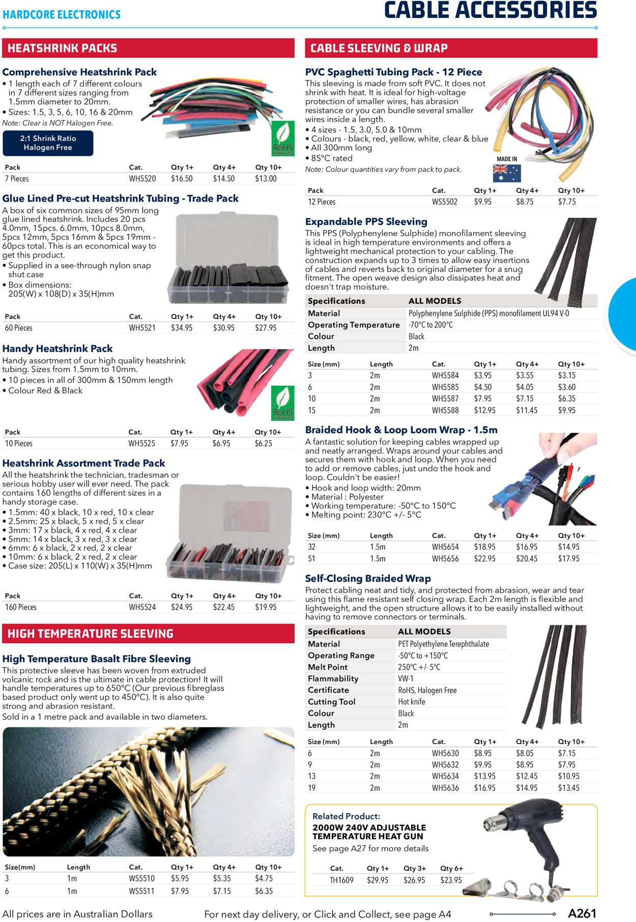 Jaycar Electronics Catalogue - 23/06-30/09/2022 (Page 261)