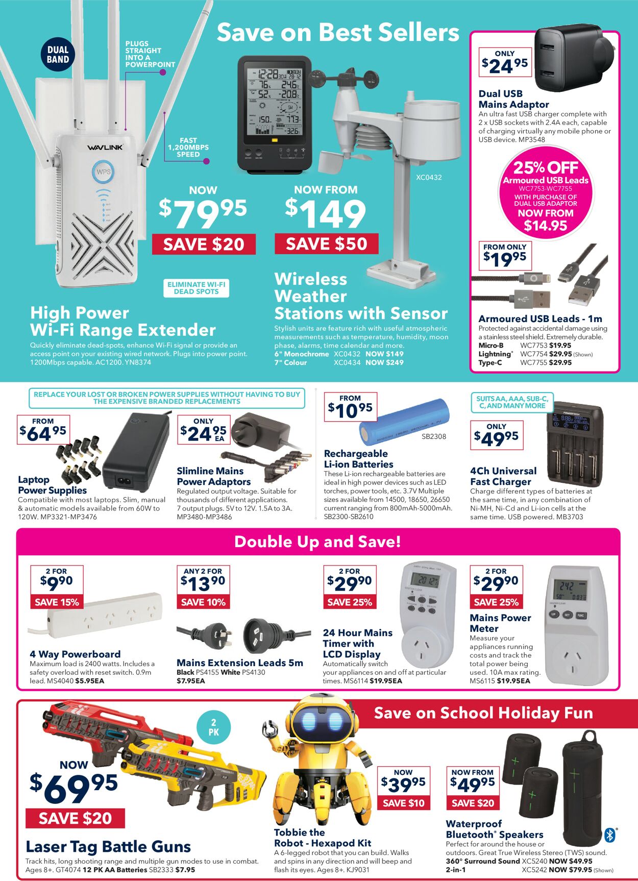 Jaycar Electronics Catalogue - 28/09-09/10/2022 (Page 6)