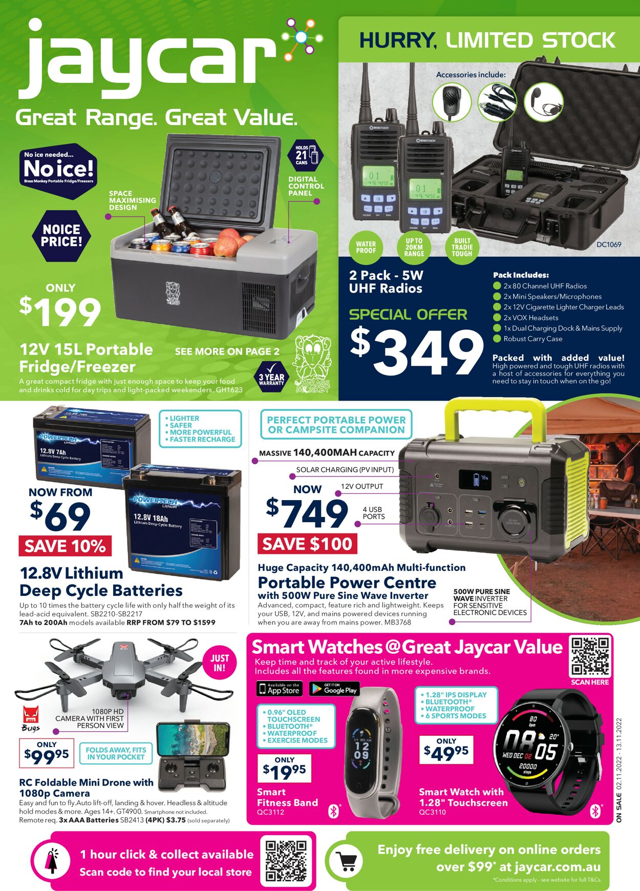 Jaycar Electronics Catalogue - 03/11-13/11/2022