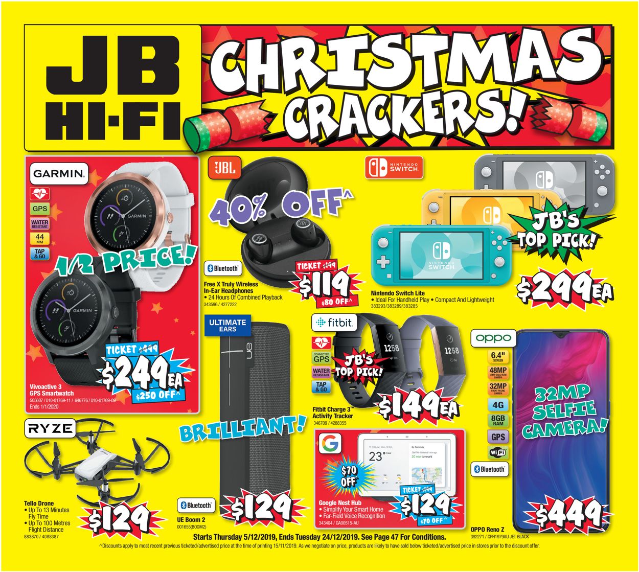 JB Hi-Fi Christmas Catalogue 2019 Catalogue - 05/12-24/12/2019