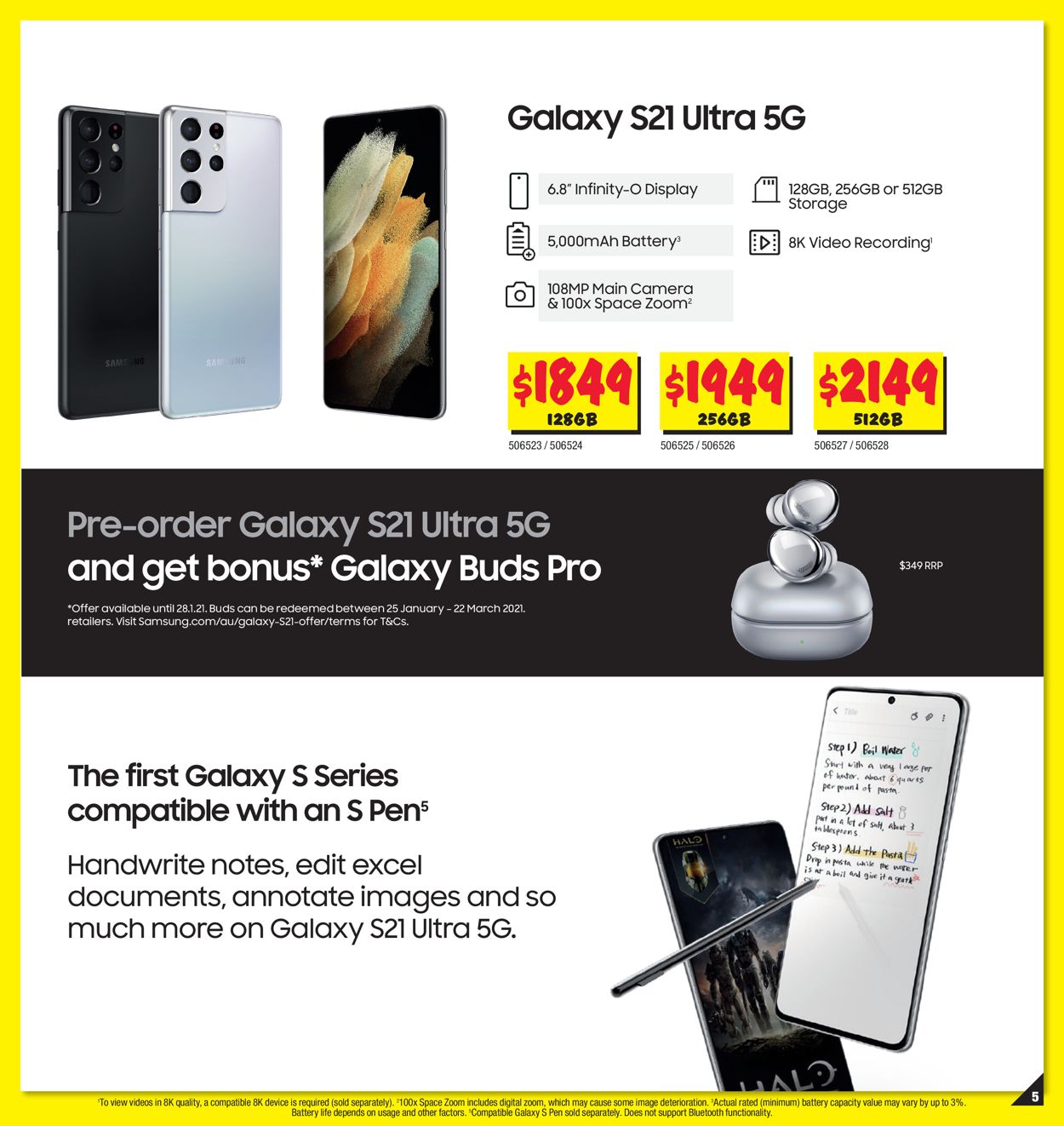 JB Hi-Fi - Samsung S21 Series 5G Catalogue - 15/01-28/01/2021 (Page 5)