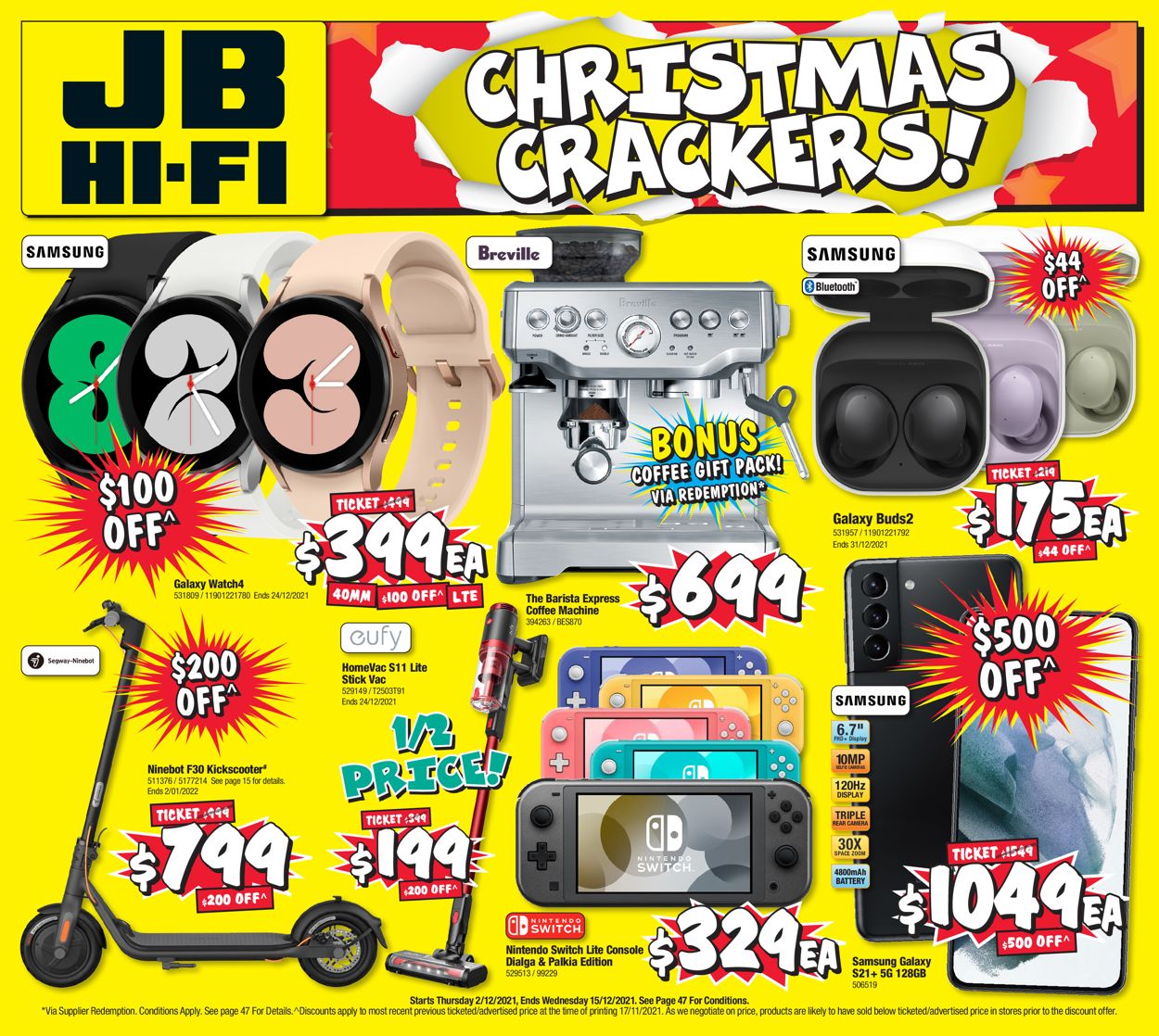 JB Hi-Fi HOLIDAYS 2021 Catalogue - 02/12-15/12/2021