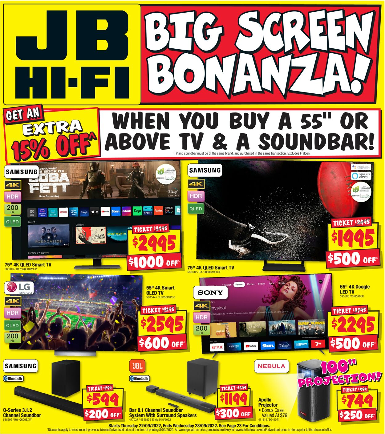 JB Hi-Fi Catalogue - 22/09-28/09/2022