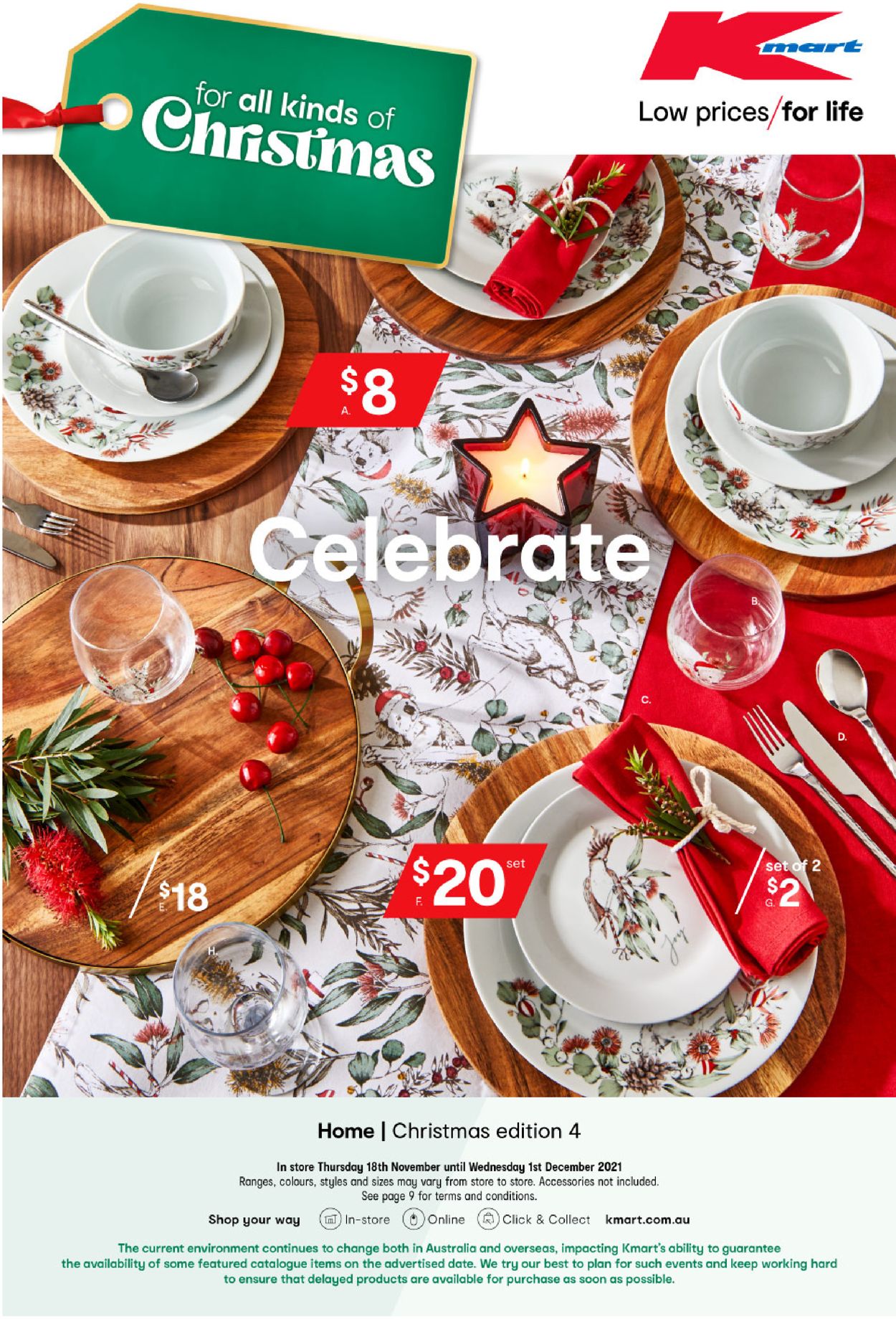 Kmart HOLIDAYS 2021 Catalogue - 18/11-01/12/2021