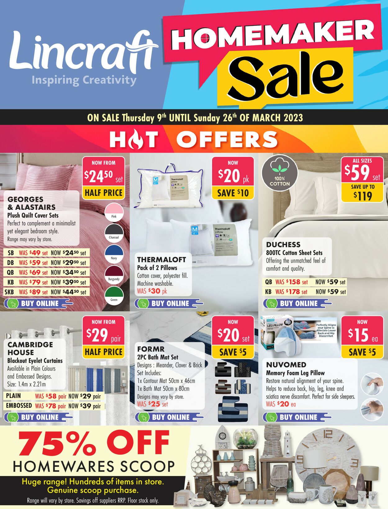 Lincraft Catalogue - 09/03-26/03/2023