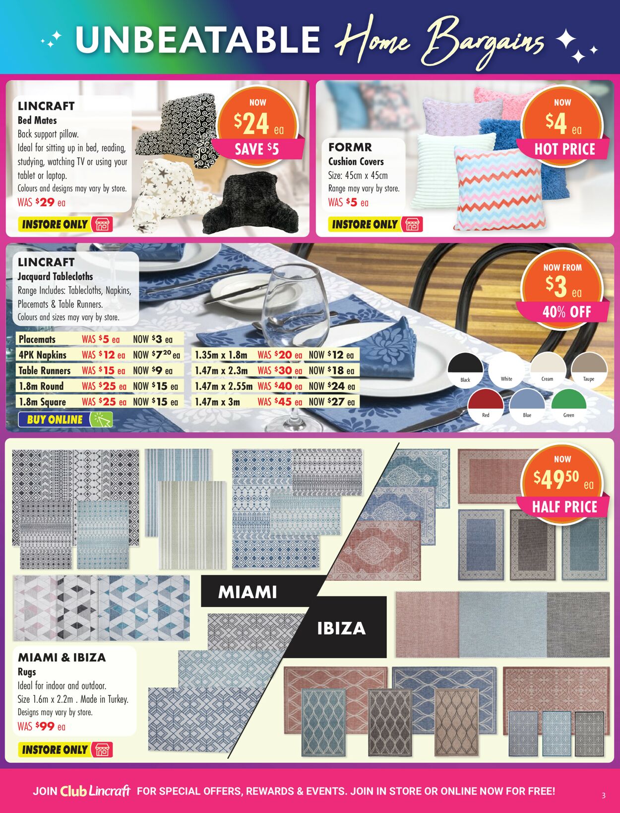 Lincraft Catalogue - 04/05-21/05/2023 (Page 3)