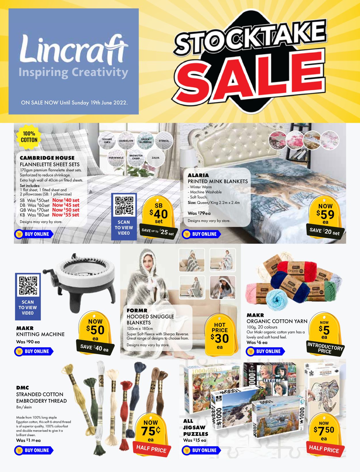 Lincraft Catalogue - 02/06-19/06/2022