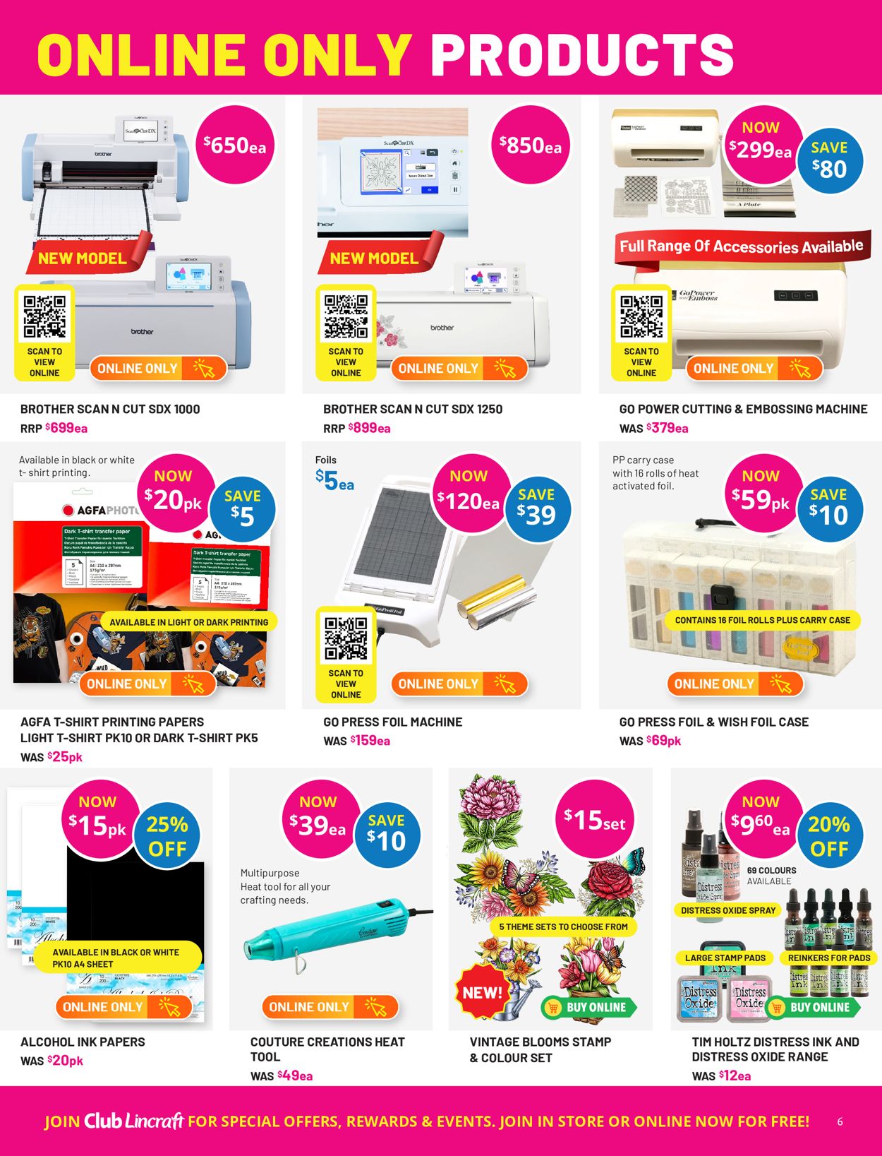 Lincraft Catalogue - 19/07-31/07/2022 (Page 6)